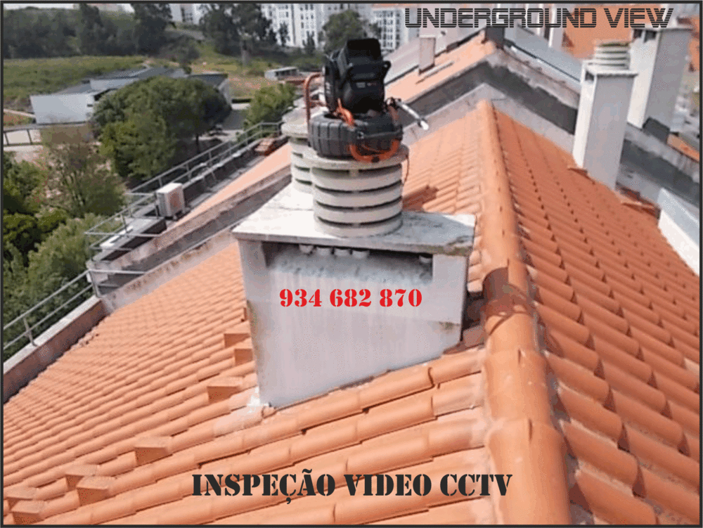 Inspeção vídeo a chaminés - Inspeção Vídeo CCTV